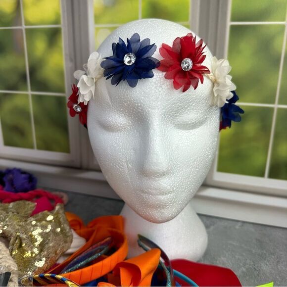 57 Piece Hair Accessories Headband Lot - Picture 3 of 13